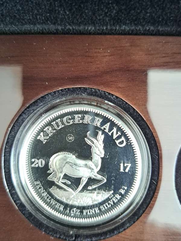1967 - 2017 Krugerrand Vintage Five Coin Set