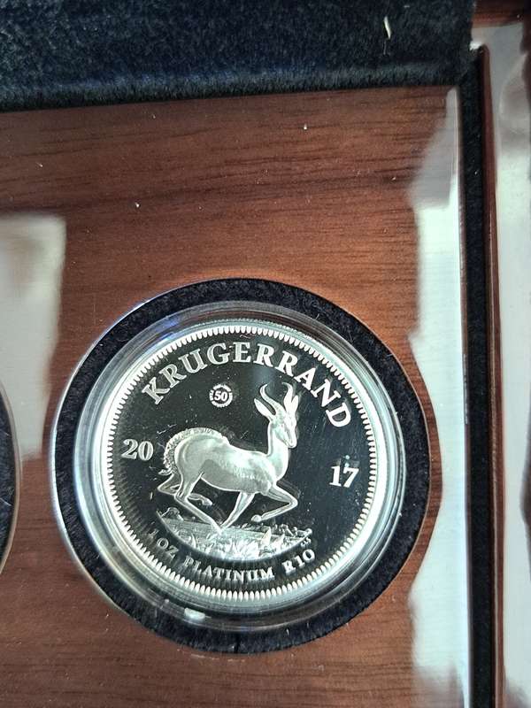 1967 - 2017 Krugerrand Vintage Five Coin Set