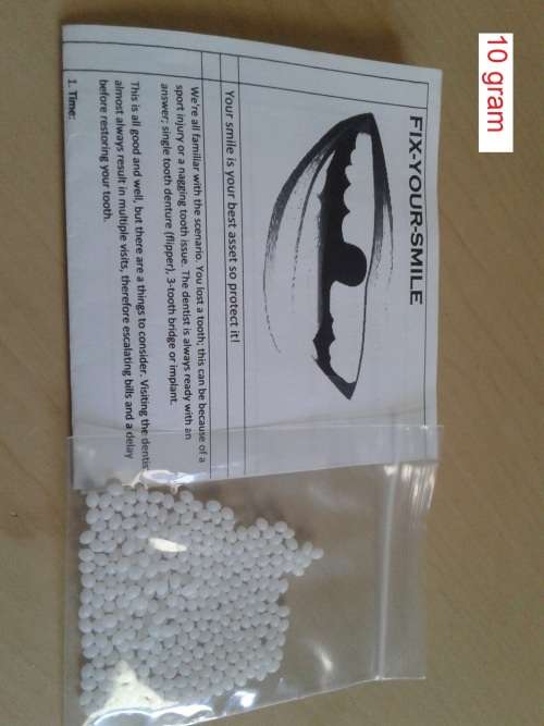 FIX-YOUR-SMILE - D.I.Y. temp replacement tooth 10g