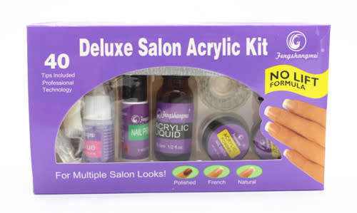 12pc Set Deluxe Acrylic Nails Starter Kit