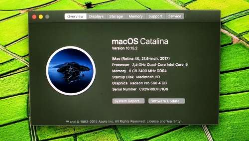 21.5" Apple iMac Retina (2017)
