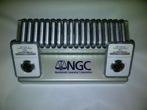 2008 Mandela R5 MS67 Coins - In sequence from 01 to 20 - Free NGC Box for highest total bidder