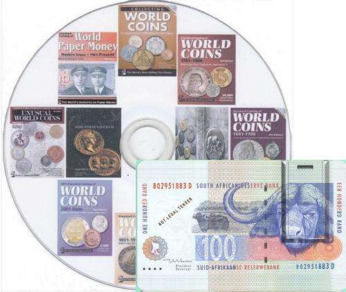 R100 Bank Note 8 Gig  USB DRIVE WITH FREE E-BOOKS "10 STANDARD WORLD COIN CATALOG"