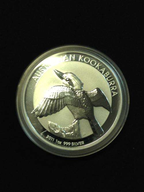 Proof 1 Dollar Australian Kookabura 2010 - 1oz Silver