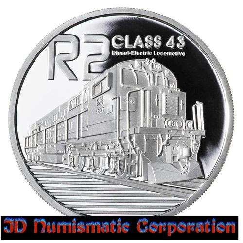 2013 Crown Silver Coin Series - Diesel Electric Locomotives
