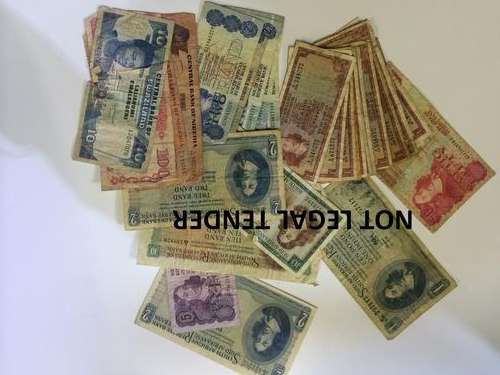 ONCE OFF SPECIAL - COLLECTION OF BANK NOTES - ONE BID FOR ALL
