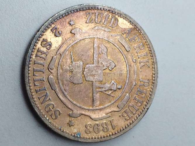 Super Scarce 1893 2 Shilling