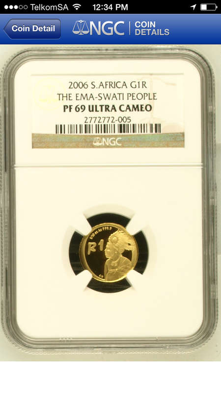 SUPER SCARCE COIN 2006 THE EMA-SWATI PEOPLE