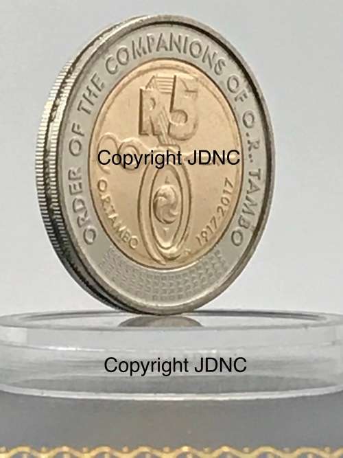 RARE New R5 Coin Commemorating O.R Tambo - UNCIRCULATED COINS NOW AVAILABLE