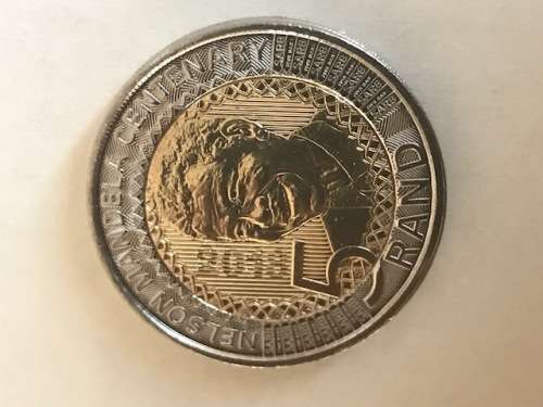 UNC Coins - 2018 Mandela 100th Birthday Commemorative R5 Coins Uncirculated