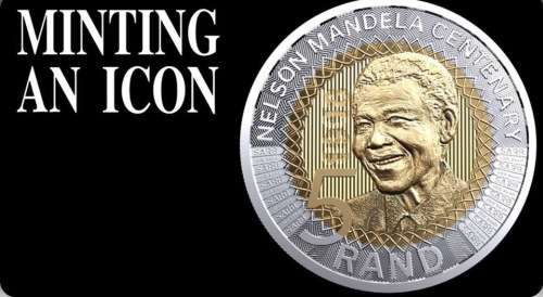 Sealed Bags- 400 coins in each bag o 2018 Mandela 100th Birthday Commemorative R5 Coins Uncirculated