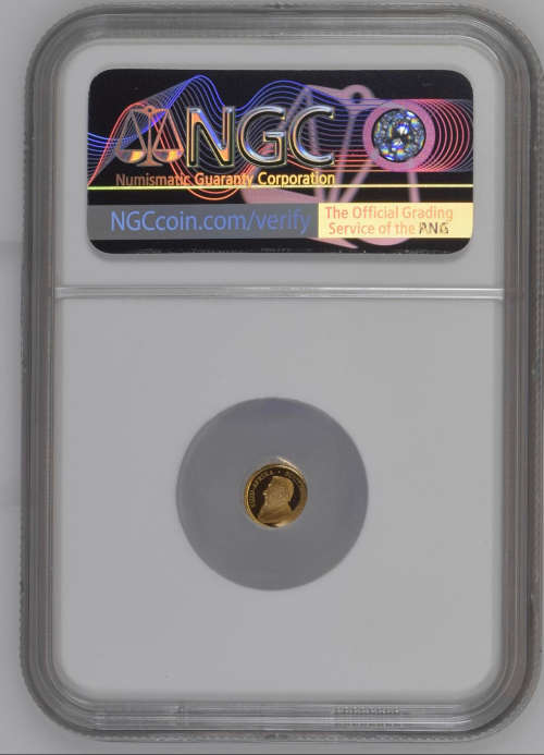 2018 South Africa 1/50 oz Gold Krugerrand Proof Coin NGC PF69UC