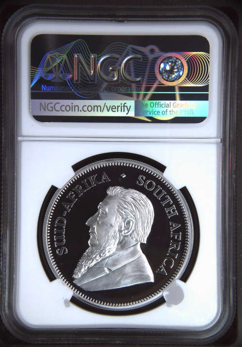 JUST ARRIVED - FINEST KNOWN -2019 Silver Kruger Rand PF69UC