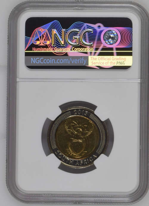 HOT - THE ONLY MINT ERROR IN THE WORLD - 2015 South Africa Coinage of Griqua Town Bicentennial MS66