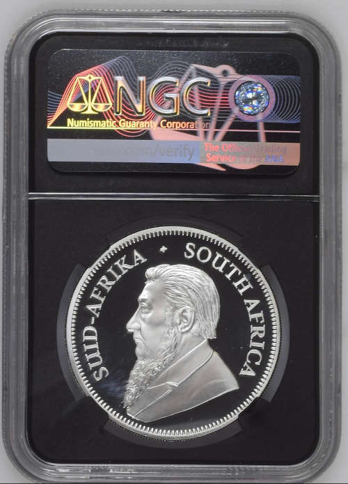 HOT  - 2019  Silver Krugerrand with Ranger Spacecraft PRIVY  PF69UC - FIRST RELEASES