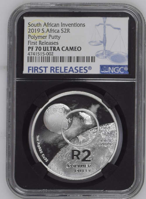 HOT  - 2019  Silver R2 POLYMER PUTTY FINEST KNOWN PF70UC - FIRST RELEASES