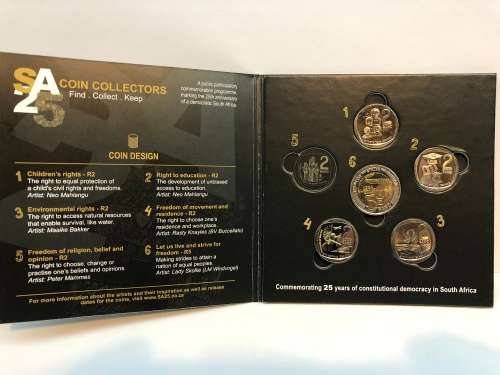 BRAND NEW - 2019 COMMEMORATIVE R2 FOLDER AND COINS IS HERE. BRILLIANT UNC FROM SEALED BAGS
