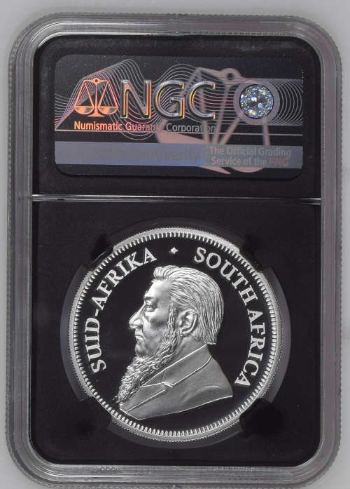 HOT  - 2019  Silver Krugerrand with LION PRIVY  PF69UC - FIRST RELEASES
