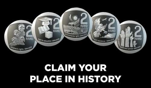 HOT - FULL SET 2019 COMMEMORATIVE R2 & R5 FOLDER AND COINS IS HERE