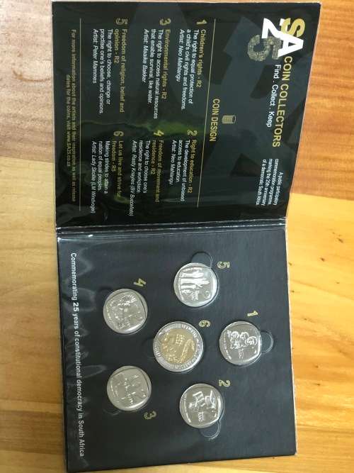HOT - FULL SET 2019 COMMEMORATIVE R2 & R5 FOLDER AND COINS IS HERE