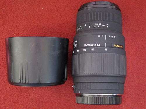 Sigma DG 70-300mm Macro Telephoto for Canon"Excellent"