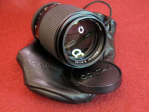 C/Y Carl Zeis Sonnar T* 135mm f2,8**Spotless,Fast Portrait Lens**