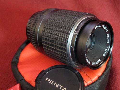 Asahi SMC Pentax Macro 100mm f4**Spotless but Read**