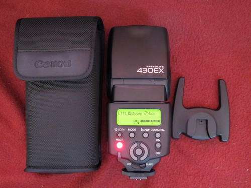 Canon 430 EX Speedlite Flash**Like New**