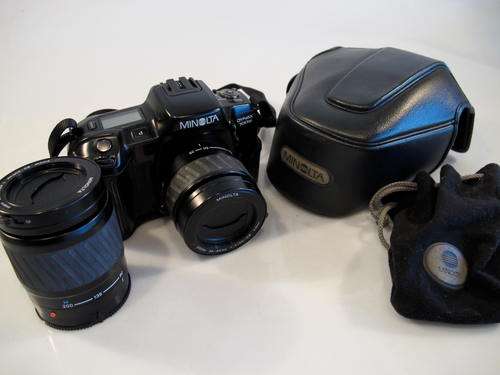 Minolta Dynax 700si with 35-80mm+80-200mm**Spotless Pro Camera**