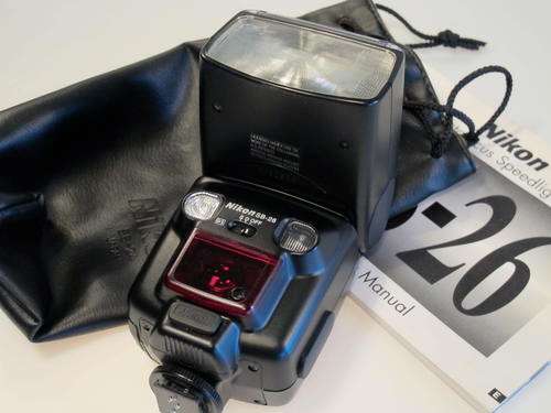 Nikon SB-26 TTL Speedlight with Case and Manual***Mint***