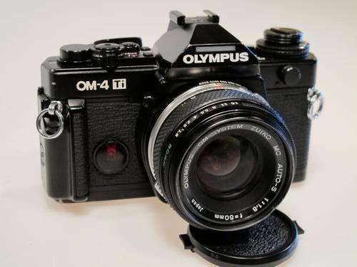 Olympus OM-4Ti with Zuiko 50mm f1,8***Titanium Body,Excellent ++***