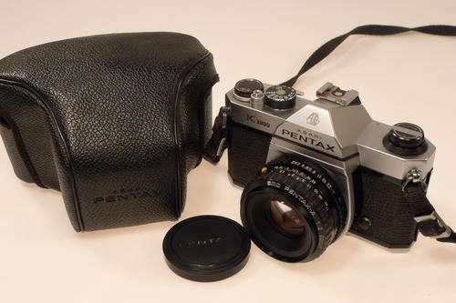 Classic Pentax K1000 with SMC-A 50mm f2***Excellent,Working 100%**