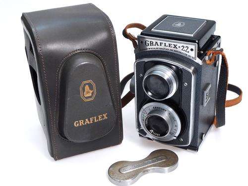 Graflex 22 Model 200***Scarce Twin Lens Reflex***