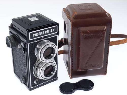Photovit Photina Reflex in Case***Very Clean German TLR***