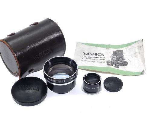 Yashica TLR Yashinon Aux Telephoto Lens Set**Excellent**