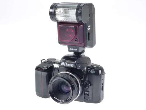 Nikon F-601 with 50mm f2 and SB-20 Speedlight**Excellent,Working**