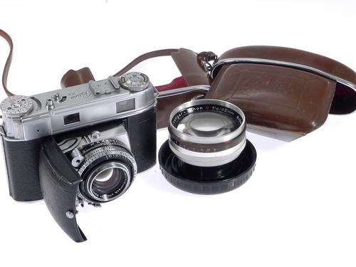 Kodak Retina IIIc with Xenon 50mm f2 and 80mm f4***Very Nice***