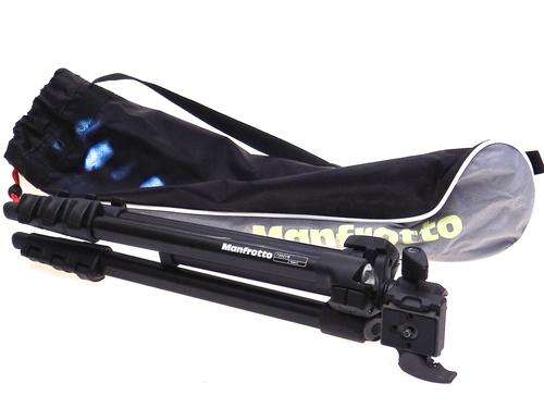 Manfrotto 7302YB Tripod with Ball Head and Bag***Like New***