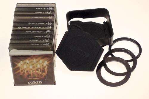 Cokin Filter Kit,49,52,55mm and 12 Filters and 2 Holders***Excellent***