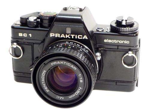 Praktica BC1 Electronic with Prakticar 50mm f/1,8***Pentax K Mount***