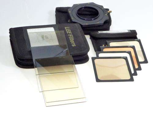 Lee Filter Set***8x Filters and Drop in Holder/72mm and Pouches****