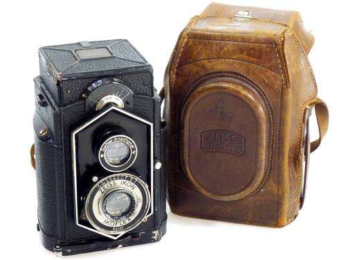 Zeiss Ikoflex 850/16 "Coffee Can"****Iconic 1930's Art Deco TLR*****