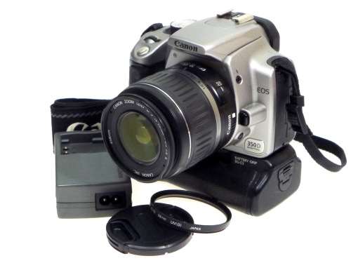 Canon EOS 350D with Canon BG-E3 Grip and EF-S 18-55mm****Nice and Clean*****