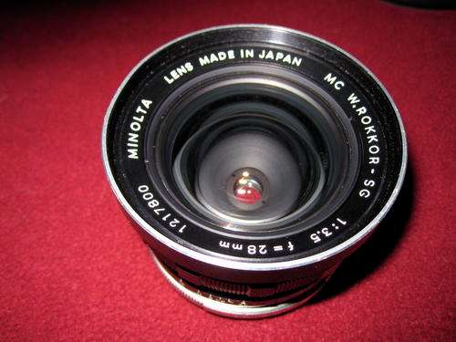 Minolta W.Rokkor-SG 28mm f3,5