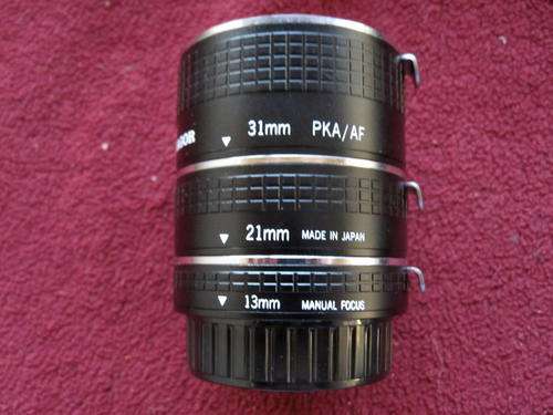"Pentax" PKA/AF Auto Extension Tubes,Panagor""Boxed,As New""