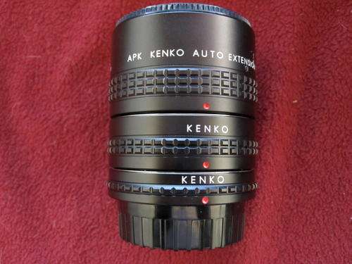 P/K Kenko Auto Extension Tube Set x3""Excellent""