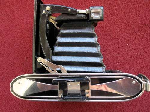 "Art Deco"Agfa 120 folding camera"Working and Excellent"