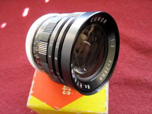 M42 Cunor 28mm f3 Wide Angle""Spotless""