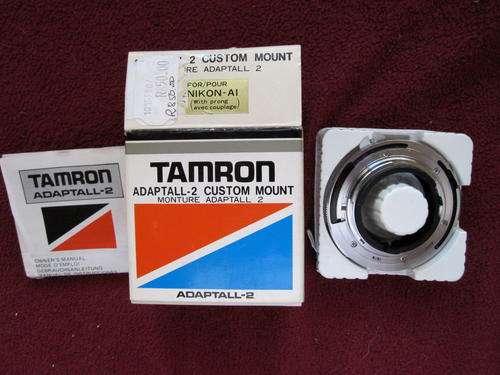 Tamron Adaptall-2 Custom Mount for Nikon Ai""New""
