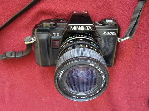 Minolta X-300s with Minolta MD Zoom 28-70mm""Excellent""